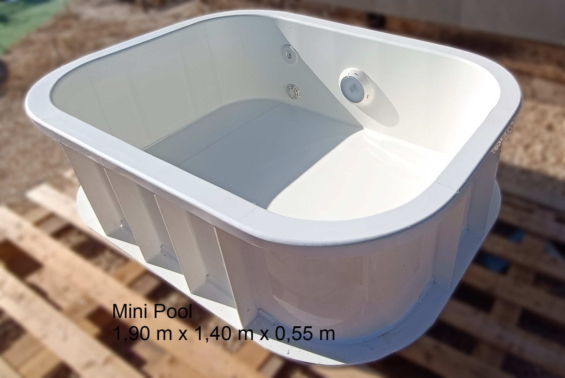 Mini piscina para terrazas